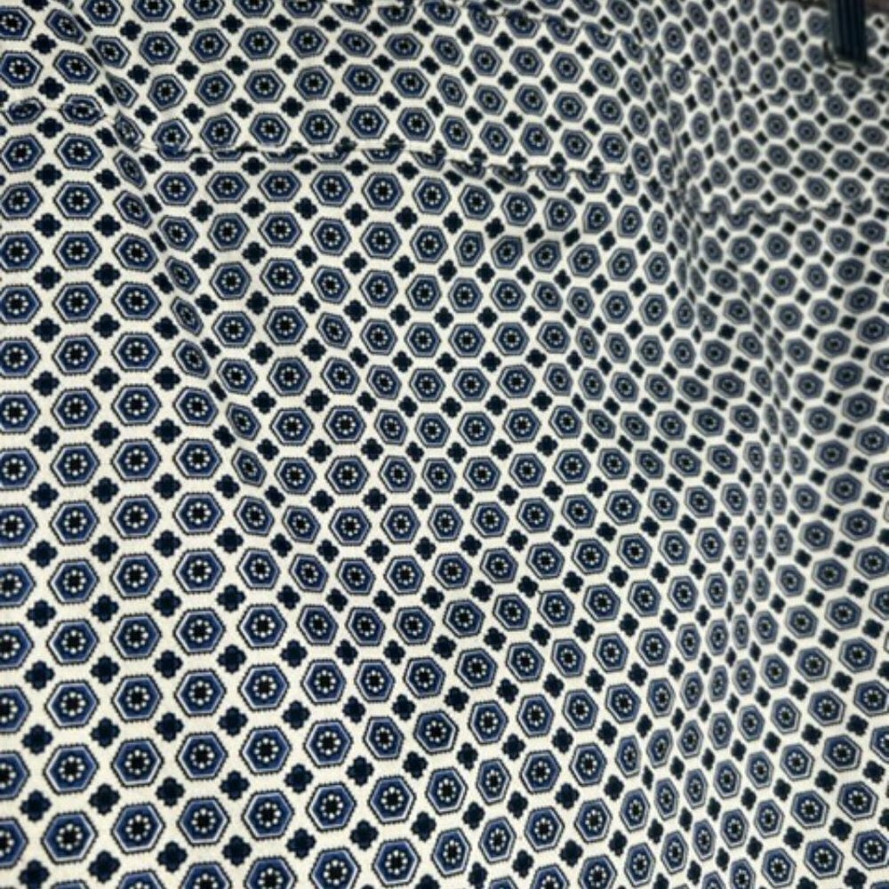 Womens White And Blue Donna Rico Skirt Size 10 - Picture 2 of 6